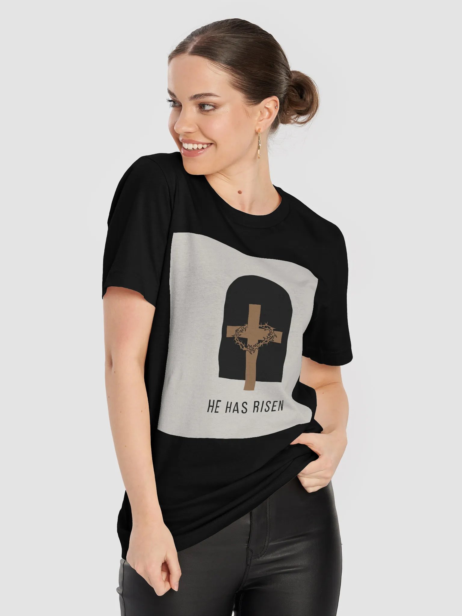 He Has Risen T-Shirt product image (31)