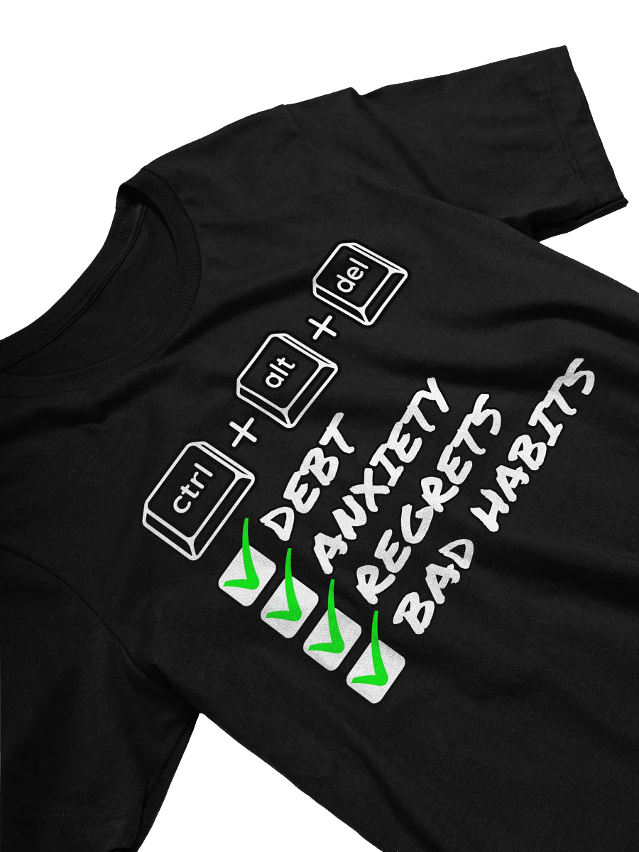 CTRL + ALT + DEL T-Shirt product image (3)