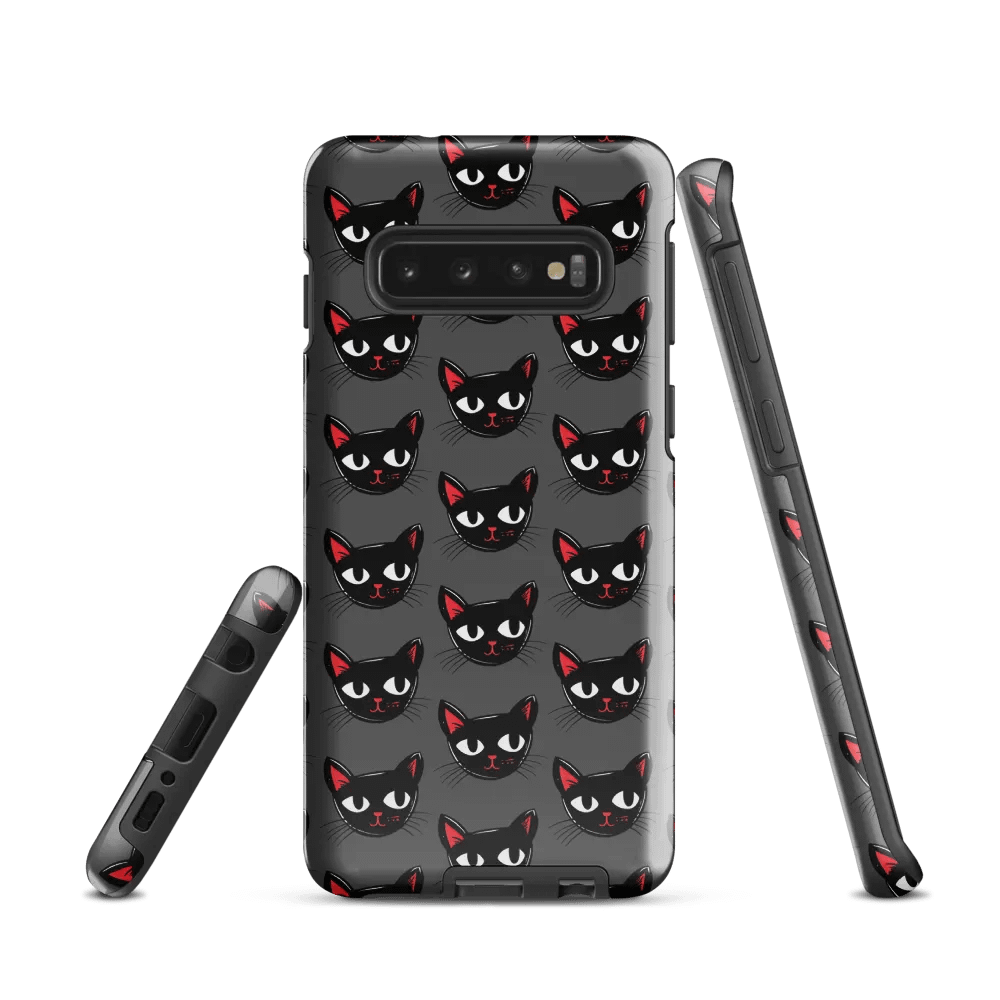Sweet & Stylish Black Cat Samsung Phone Case product image (2)