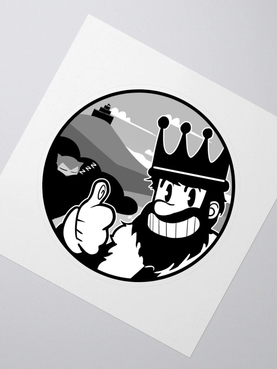 Royal Thumbs-Up Sticker product image (2)