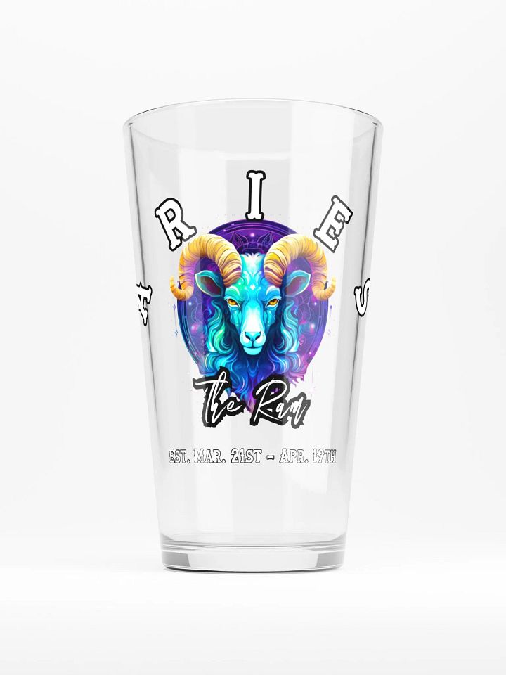 Aries - Zodiac Shaker Pint Glass product image (1)