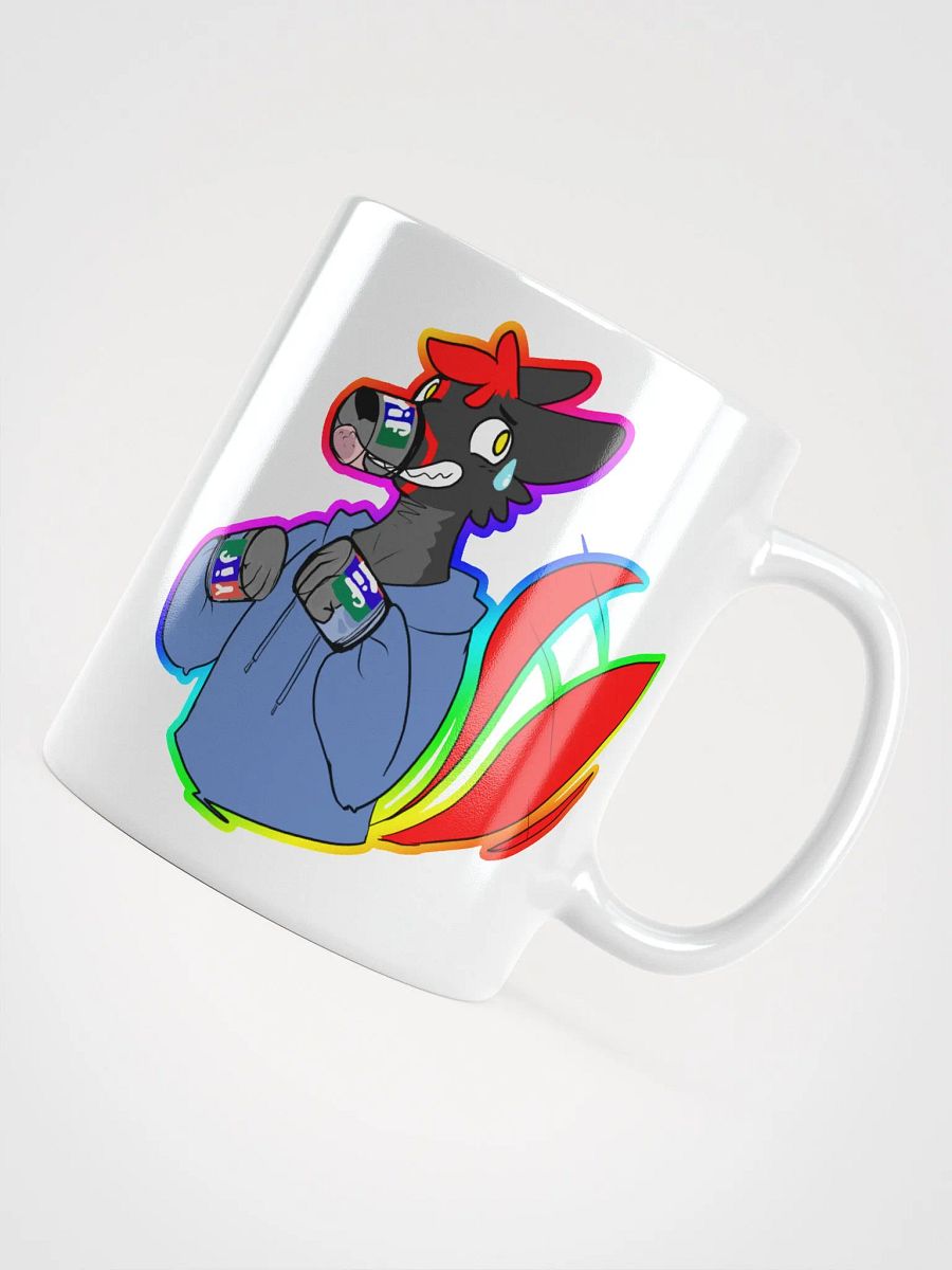Stuck in the peanut butter Glossy White Mug product image (10)