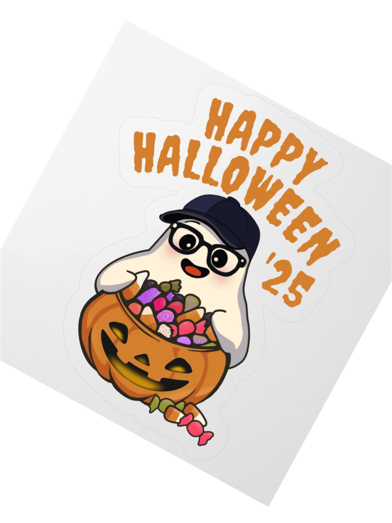 Trick or Treat Vibes Halloween '25 Sticker product image (6)