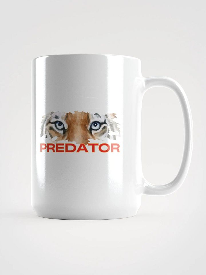 Tiger's Gaze White Glossy Mug product image (1)