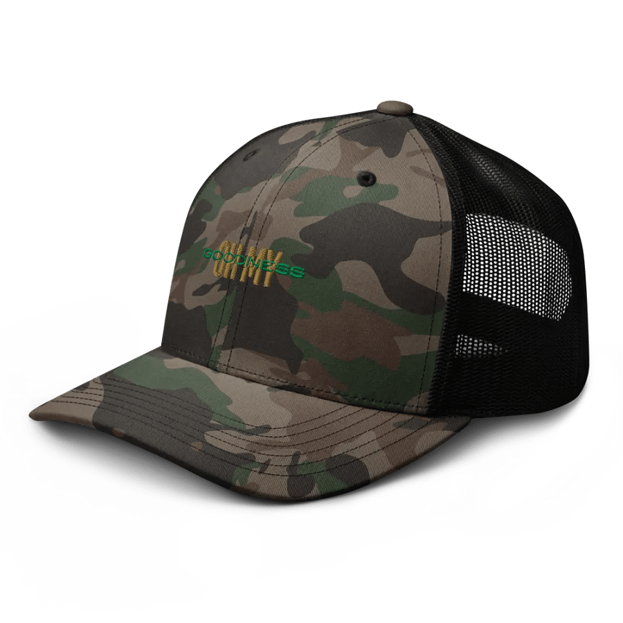 OH MY GOODNESS Camo Trucker Hat product image (4)