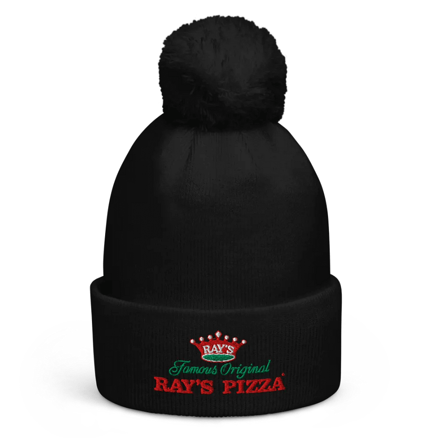 Ray's Pizza Pom-Pom Beanie product image (1)