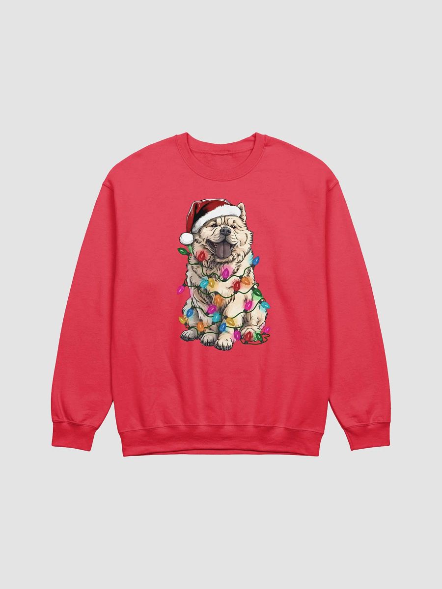 Funny Chow Chow(Cream) Christmas Sweatshirt product image (3)