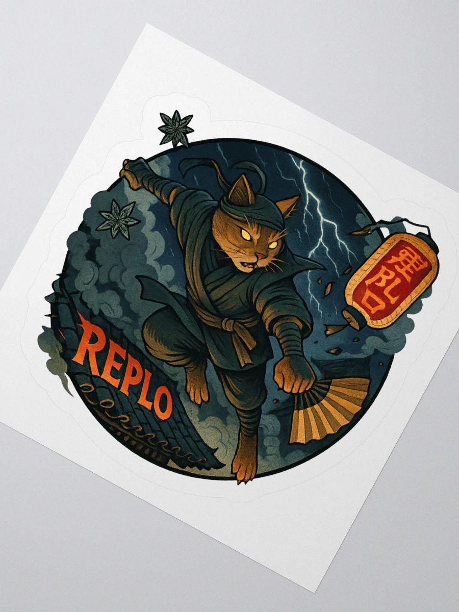 Replo Shadowpaw Ninja Sticker product image (4)