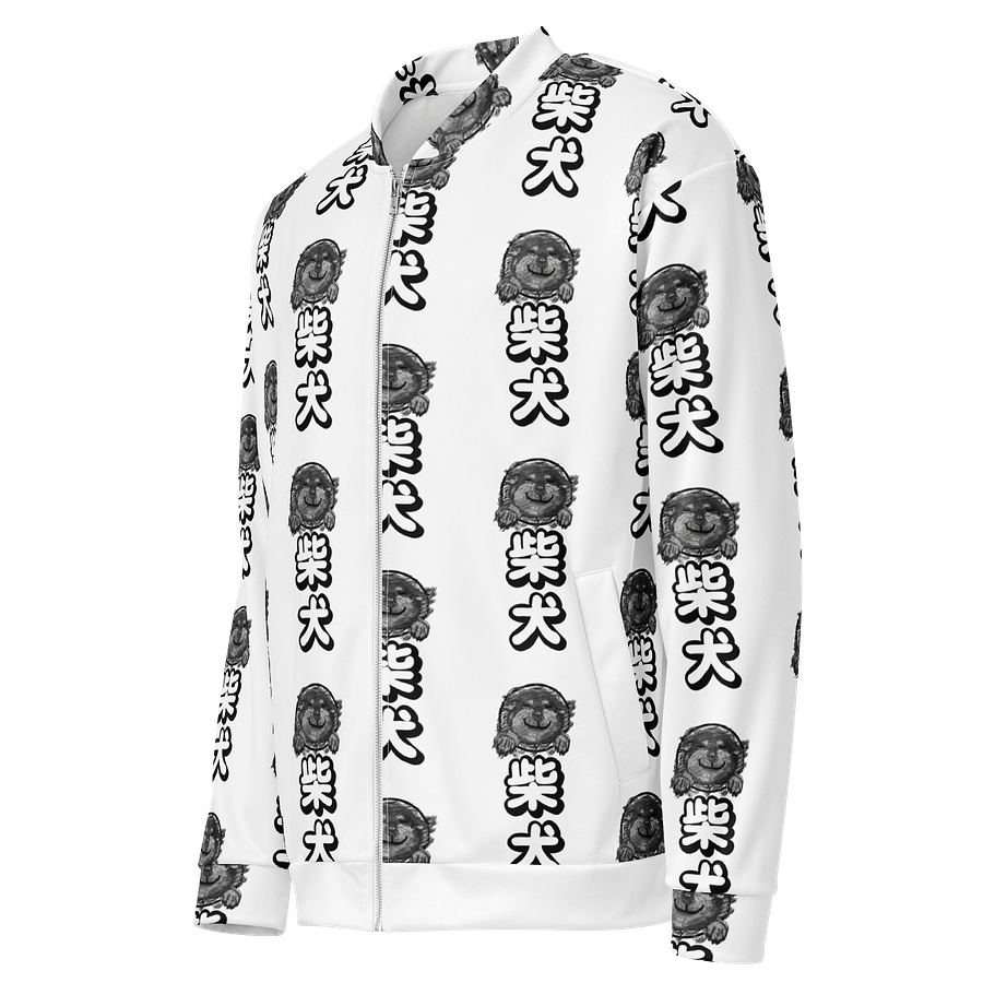 "HI" SHIBA INU Bomber Jacket product image (4)