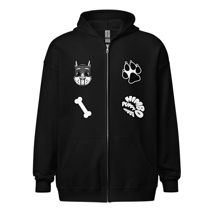 Rubberhose Pup - Unisex Zip Hoodie product image (1)