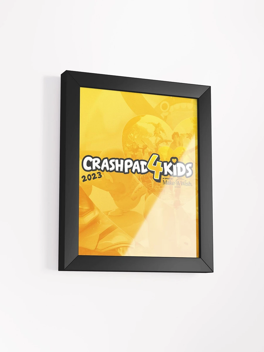 CrashPad4Kids 2023 Superstar Framed Poster product image (9)