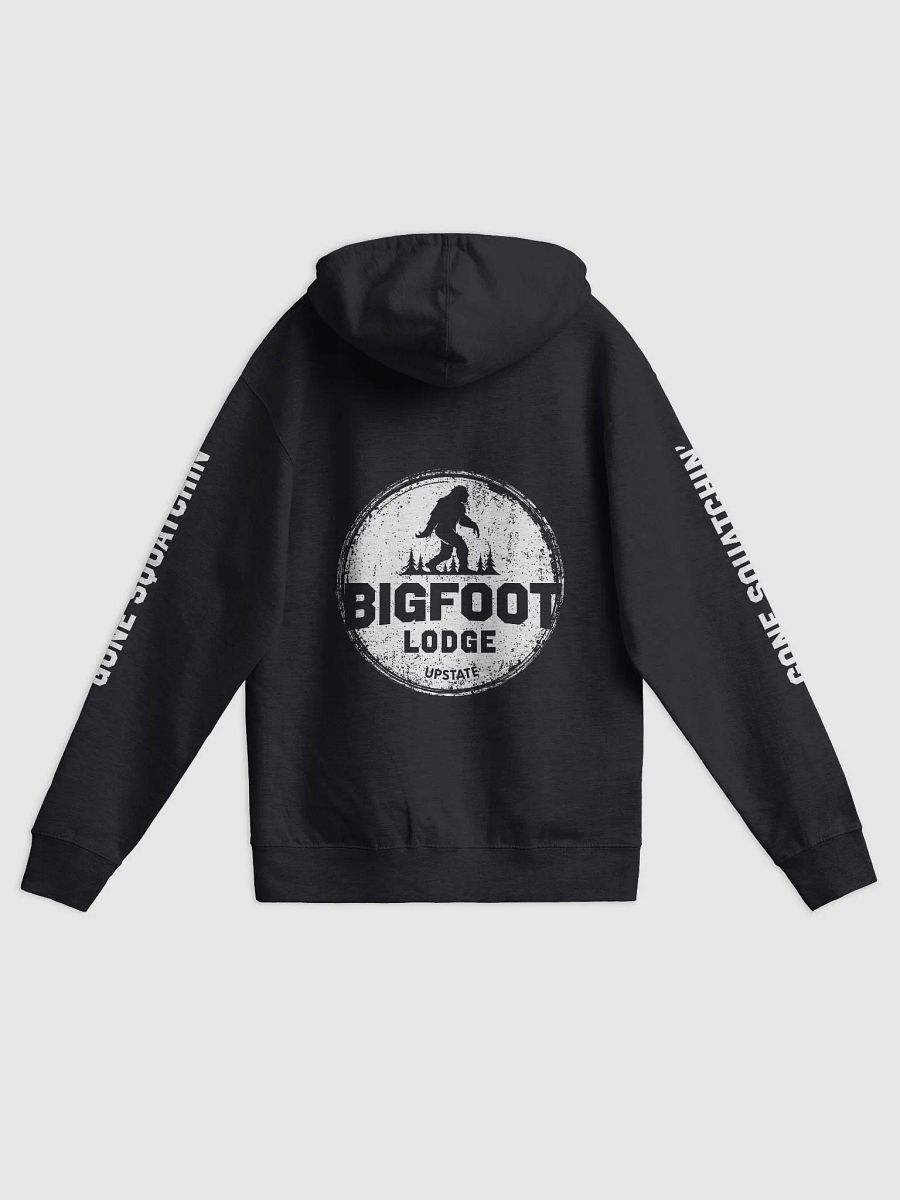 Bigfoot Lodge Upstate Black Zip Hoodie product image (3)