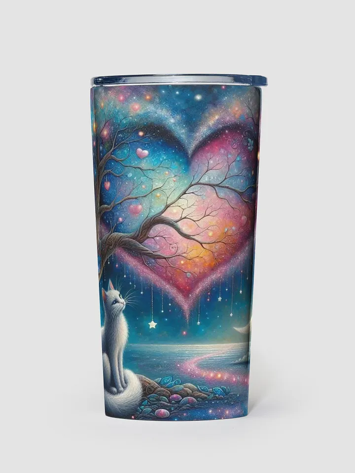 Enchanted Cat 20oz Stainless Steel Tumbler product image (2)