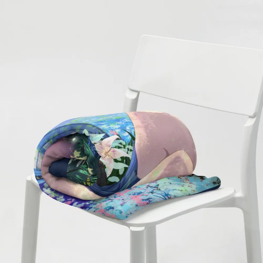 Reading Whovie 60″ × 80″ Blanket product image (7)