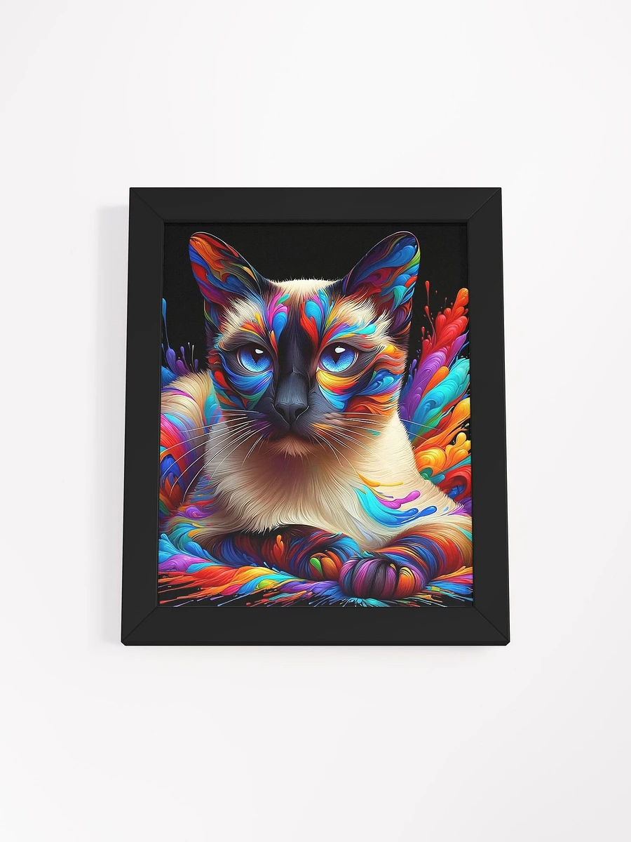 Framed High-Quality Matte Poster (in): Siamese 2 product image (9)