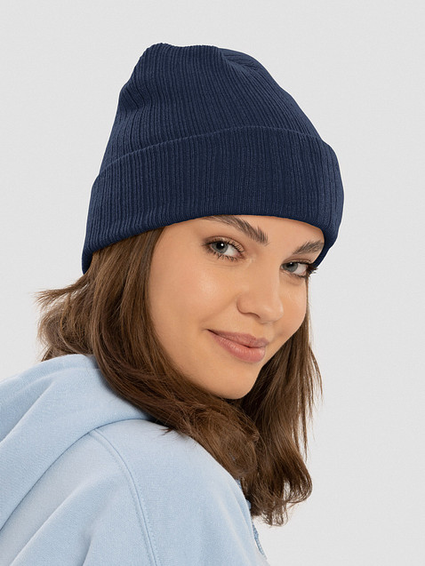 Photo showing Atlantis Ribbed Knit Beanie