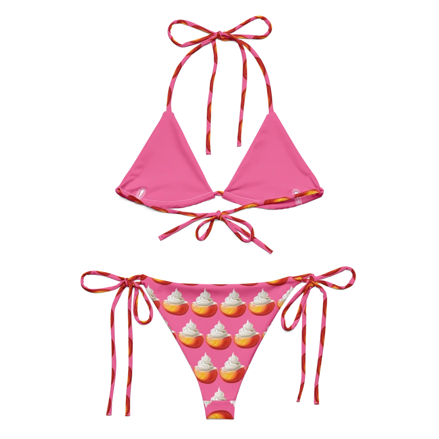 Peach with cream pink bikini product image (5)