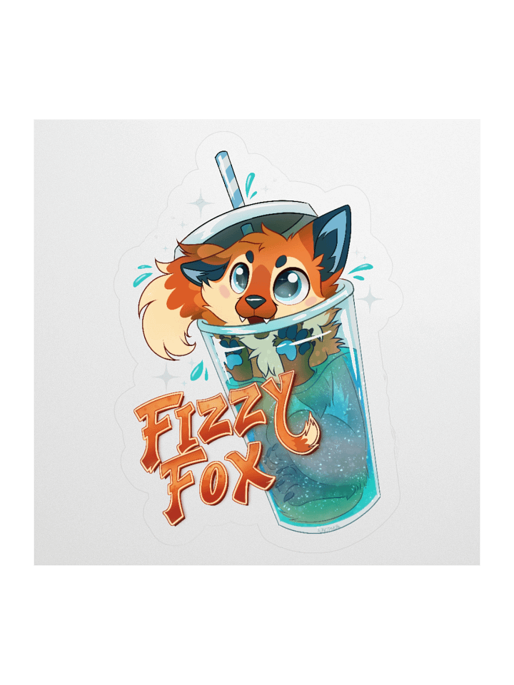 Fizzy Fox - Fun Kiss Cut Stickers product image (1)