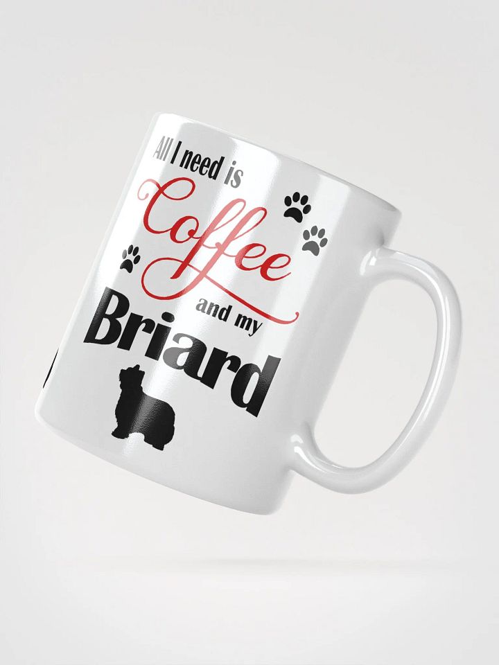 Coffee and my Briard Mug product image (2)