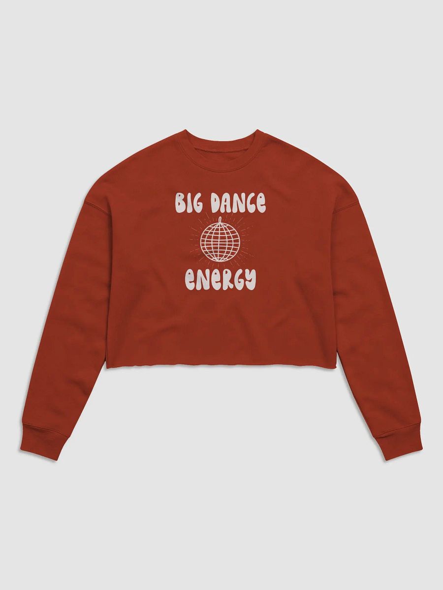 Big Dance Energy Crop Crew Neck product image (12)