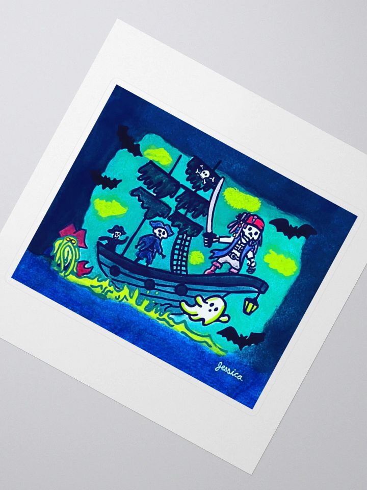 Haunted High Seas Sticker product image (2)