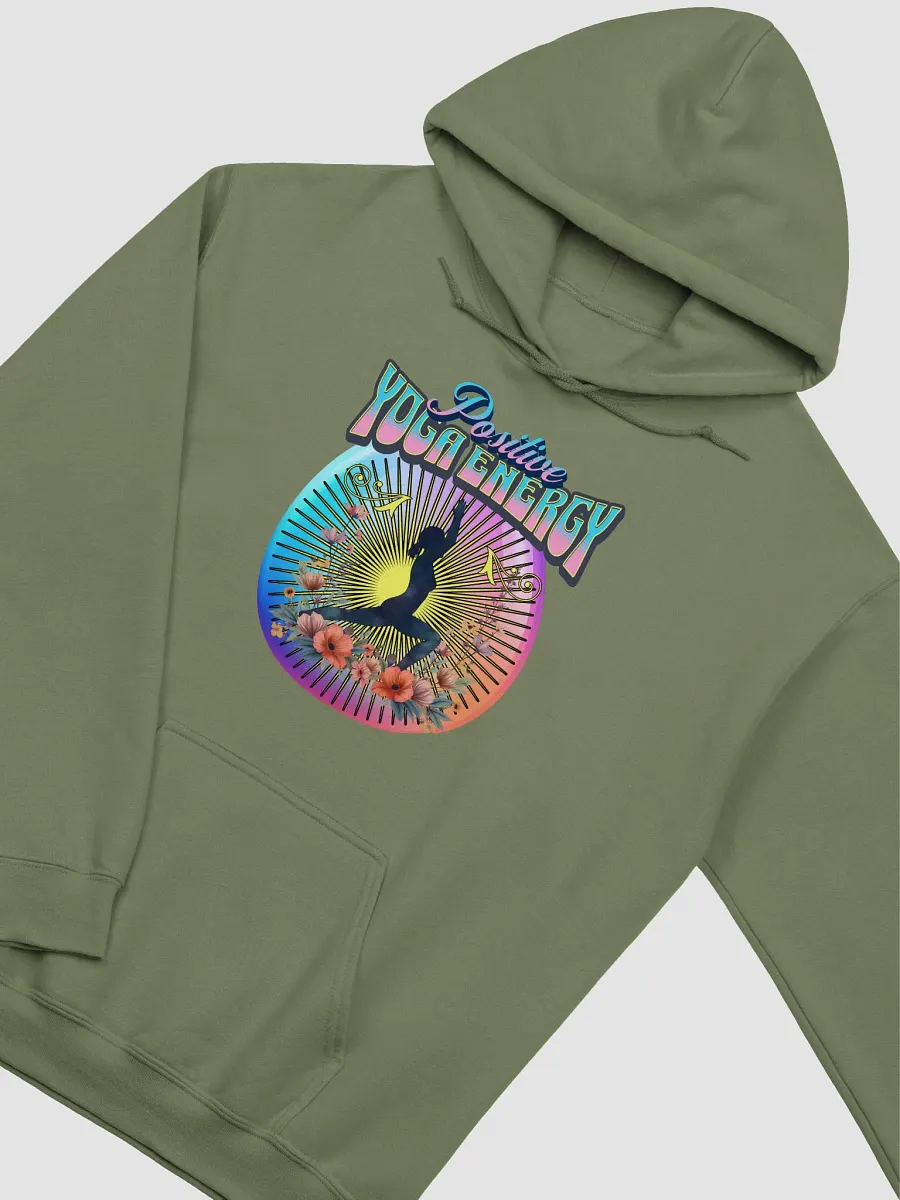 Positive Yoga Energy Psychedelic Hoodie product image (2)