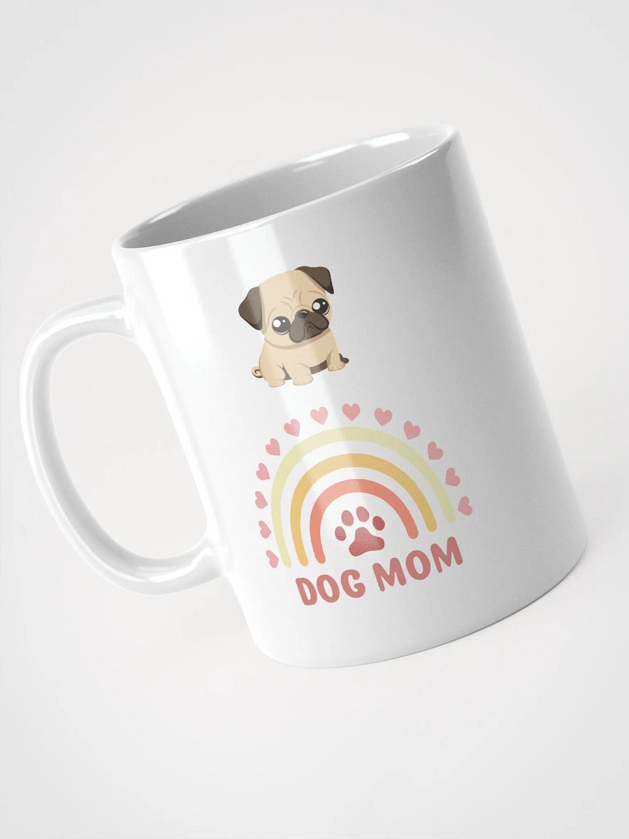 Rainbow Pug Dog Mom Mug product image (3)
