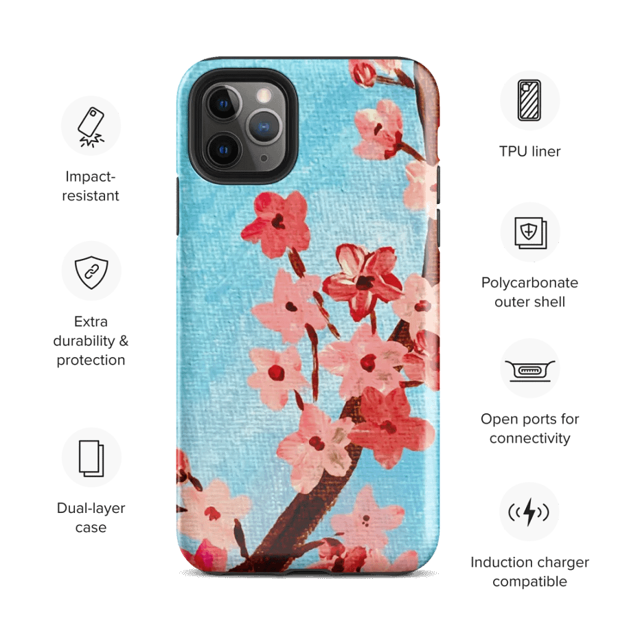 Cherry Blossom Serenity iPhone Tough Case product image (35)