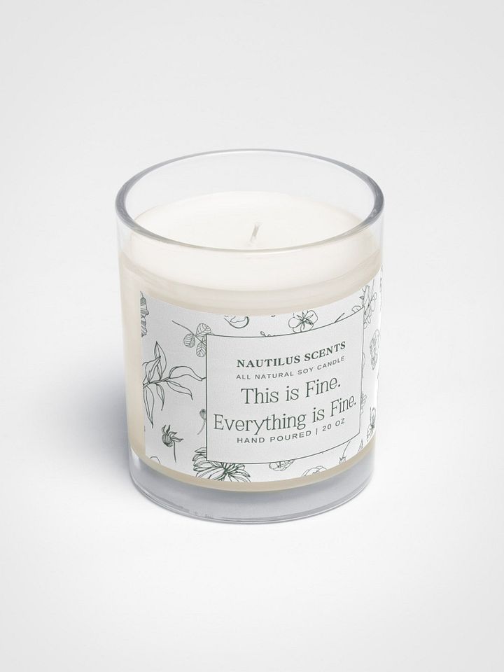 Everything Is Fine Natural Soy Candle product image (2)
