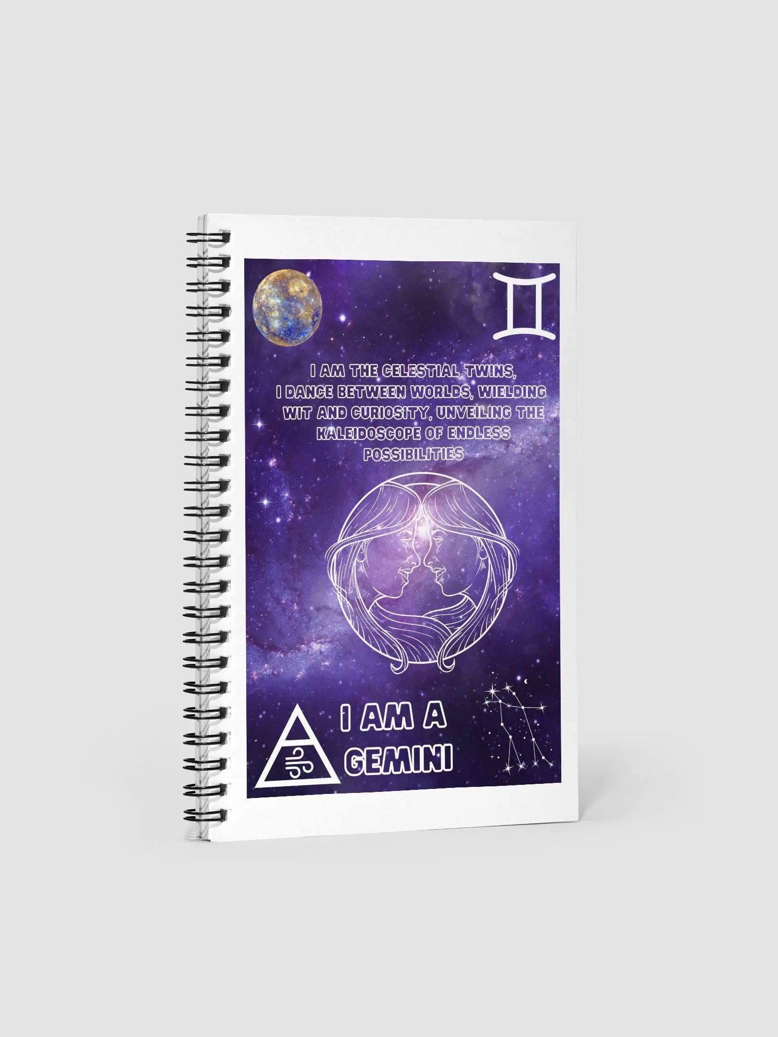 I Am a Gemini Notebook product image (1)