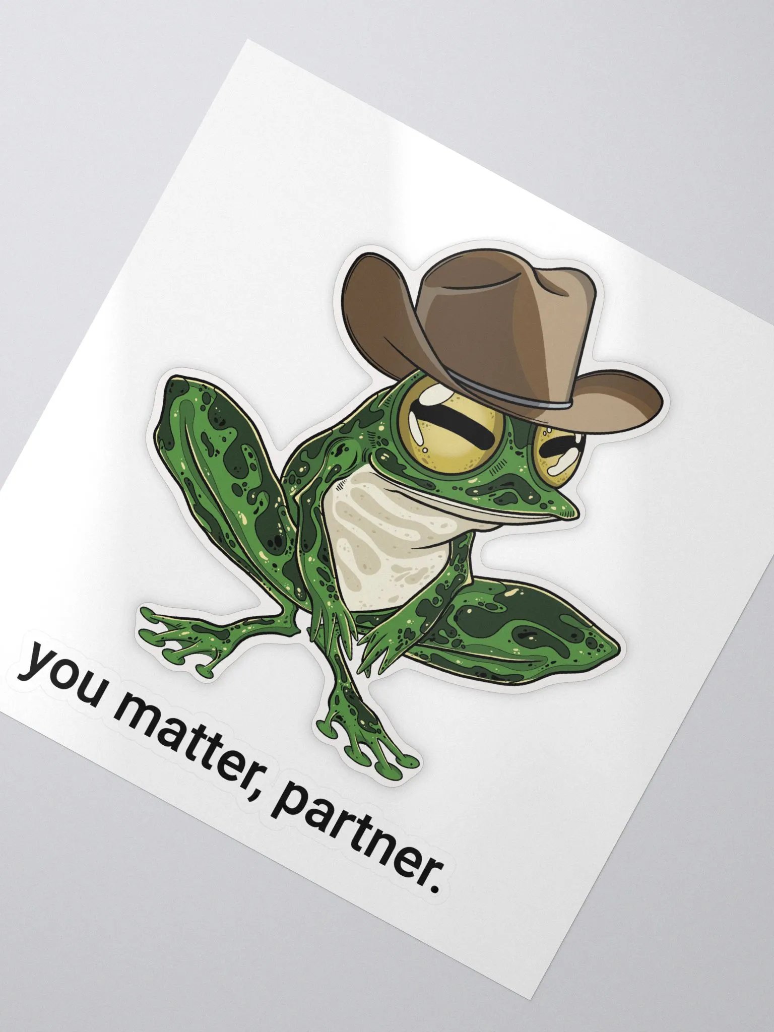 you matter, partner. sticker product image (2)