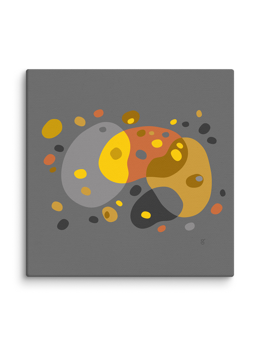 Golden Horizon Canvas - Abstract Image No. 7 product image (2)