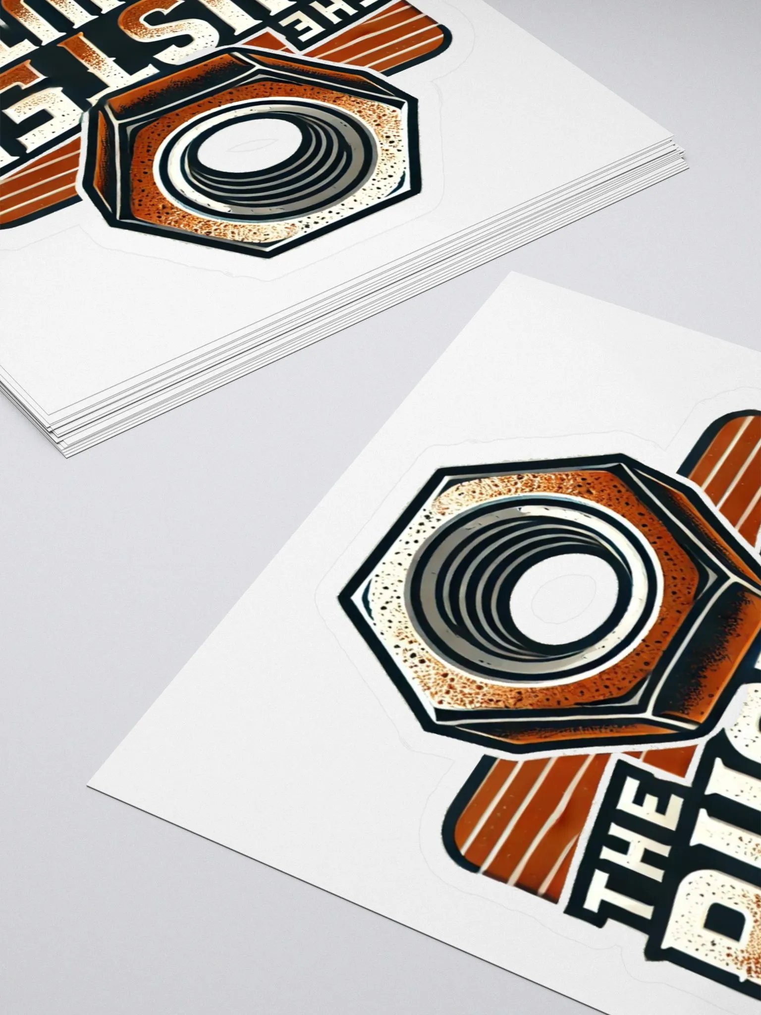 The Rusted Nut Logo Decal product image (4)