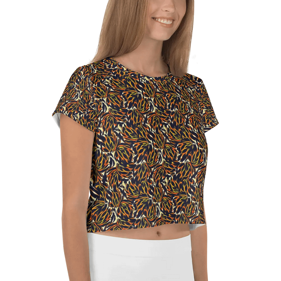 Tiger Flower | Crop Tee product image (5)