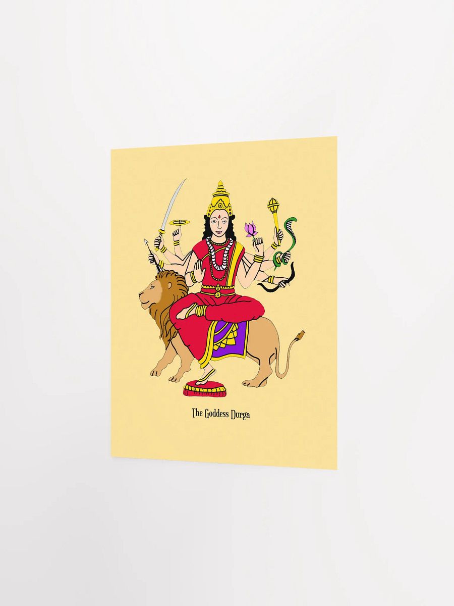 Goddess Durga 8x10 Print product image (2)