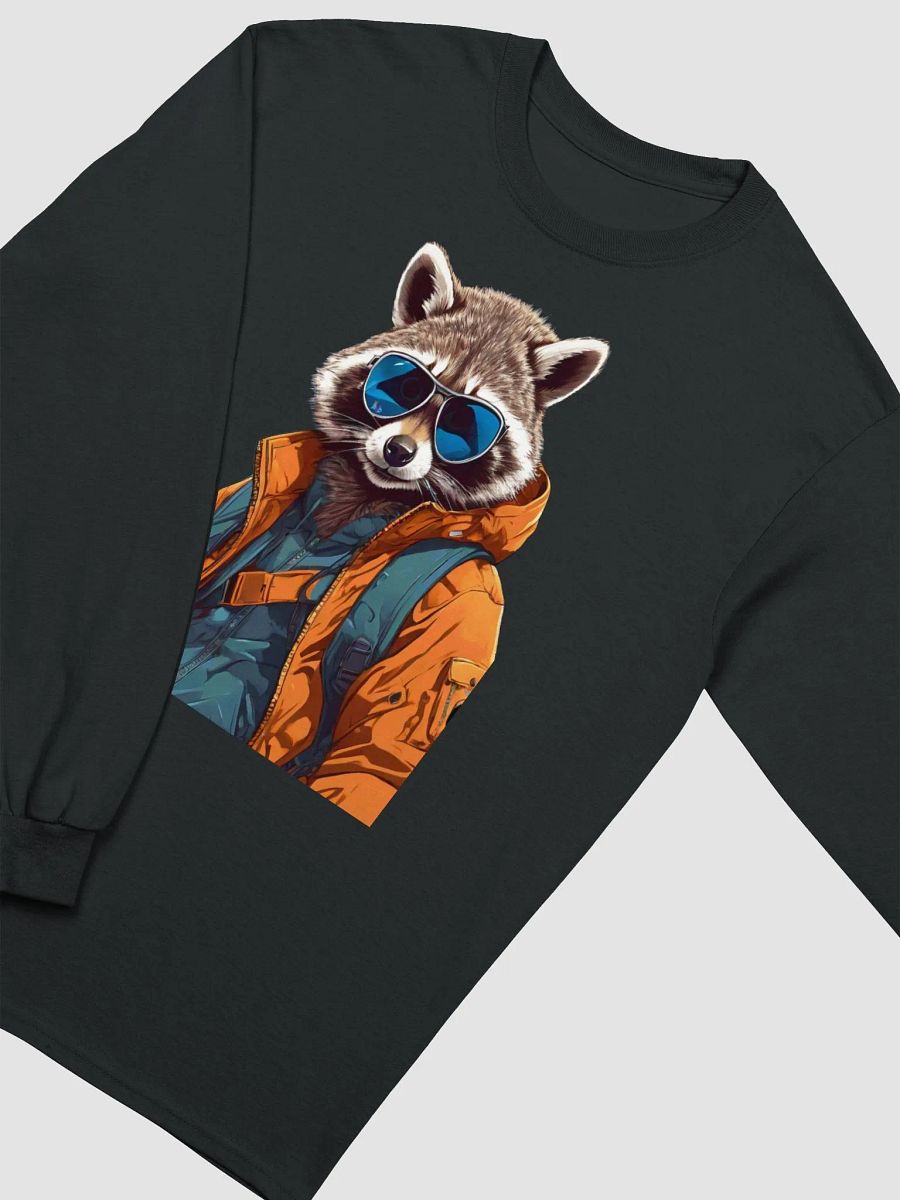 Bad Word Dad Master Trash Panda Long Sleeve product image (3)