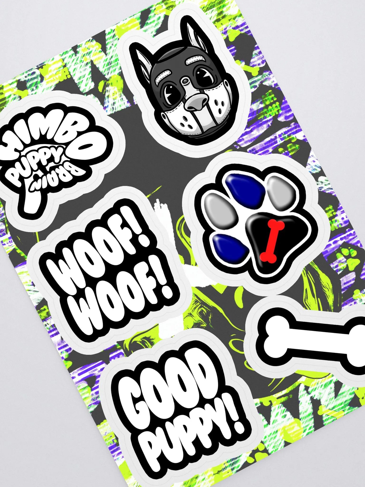 Rubberhose Comic Pup - Sticker Pack product image (1)