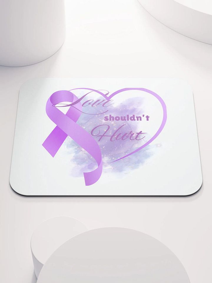 Love Shouldn't Hurt Mouse Pad product image (1)