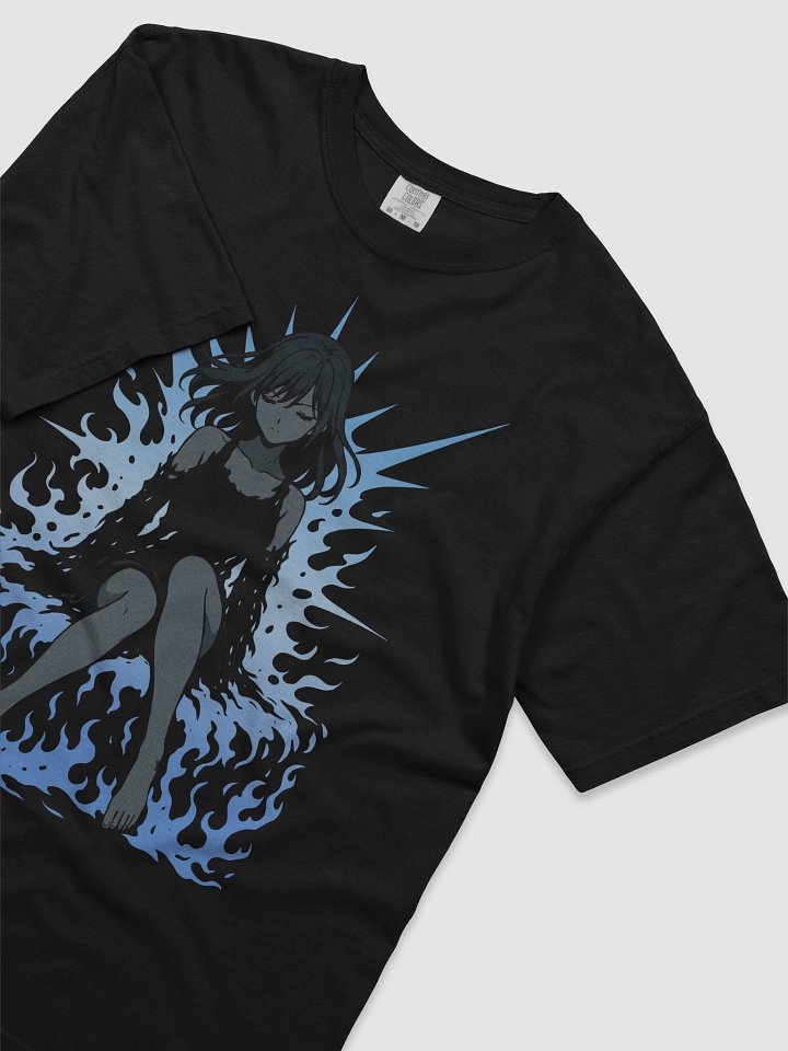 Radiant Gradient Blue flames Tee product image (2)