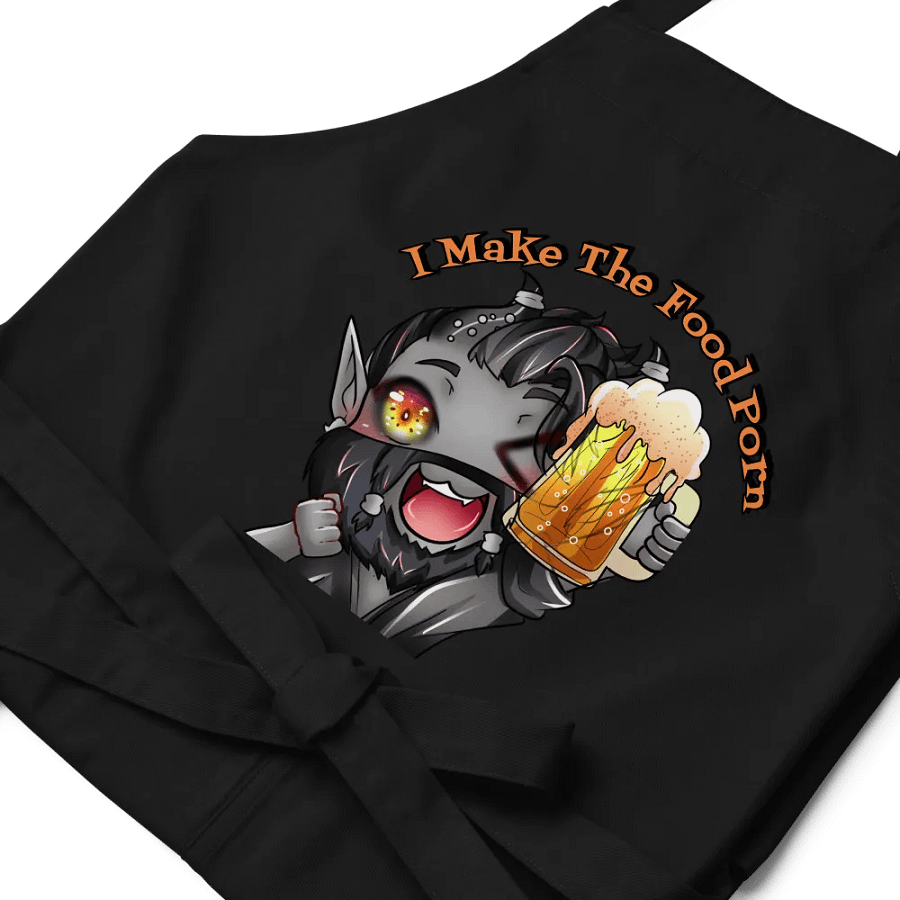chef syn. I Make The Food Porn. Organic Cotton Apron product image (5)