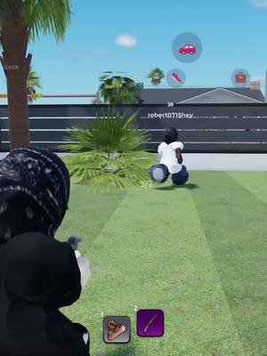 TRIM MAH GRASS! #blockspin #roblox #thehood #hoodrp #heisengeck #oblock