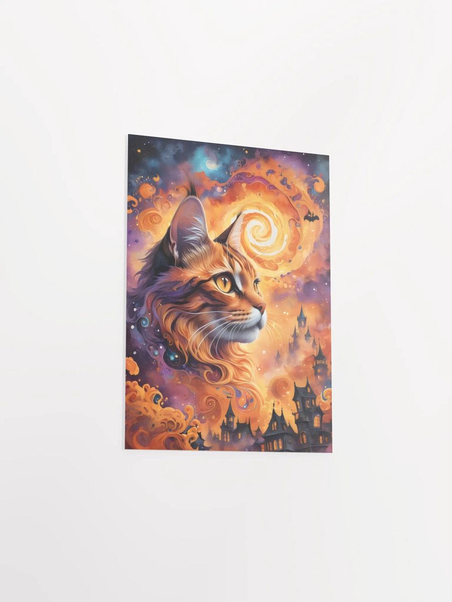 Feline Fantasy in the Galaxy Poster product image (8)