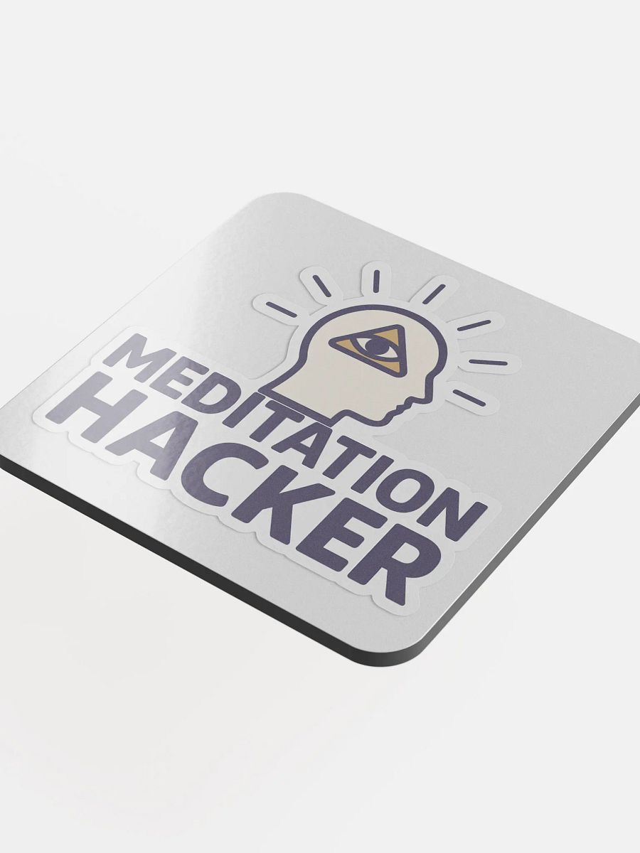 MEDITATION HACKER — Coaster for the Conscious Coders product image (4)