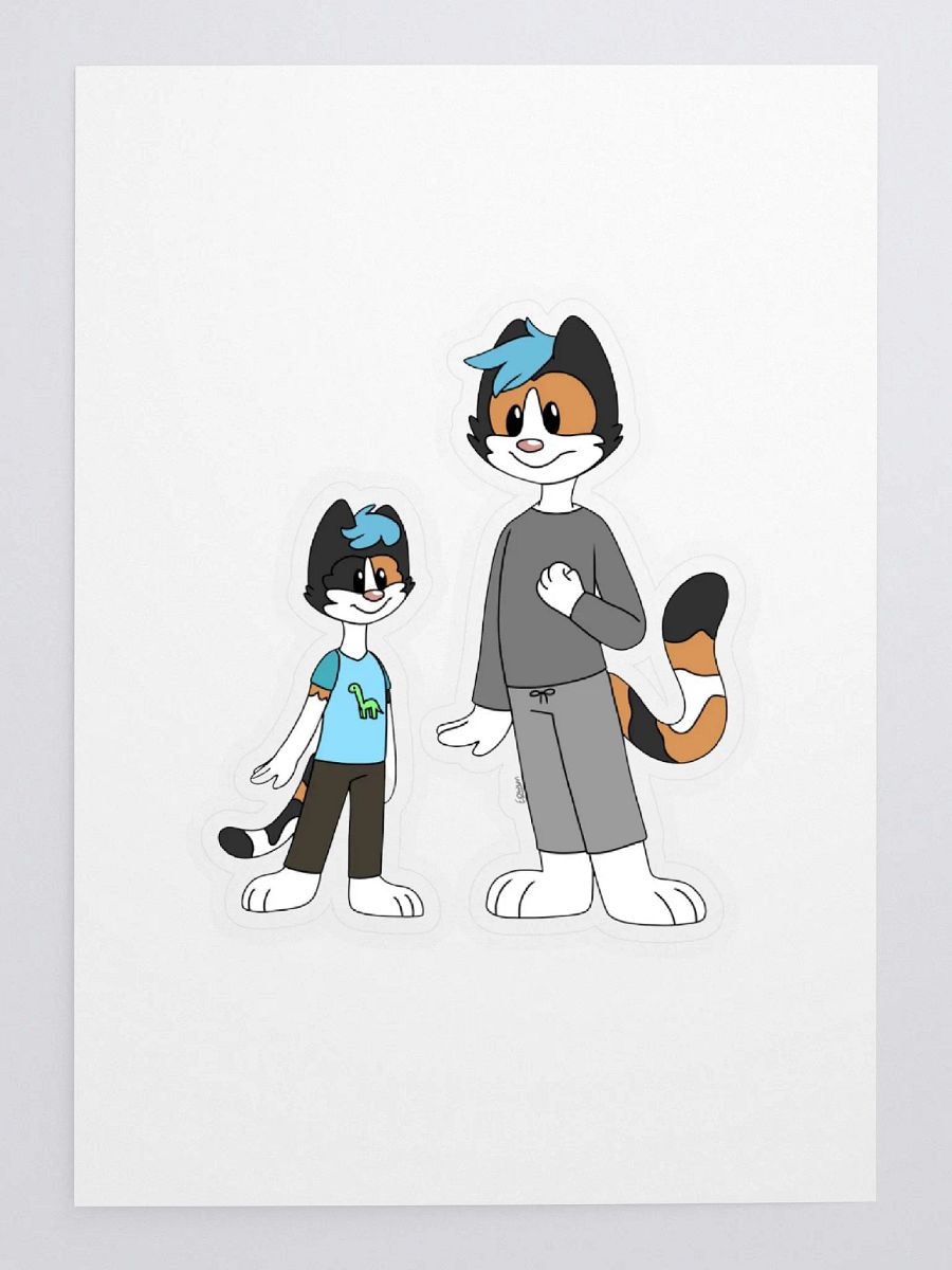 Feline Family Fun Sticker Sheet product image (3)