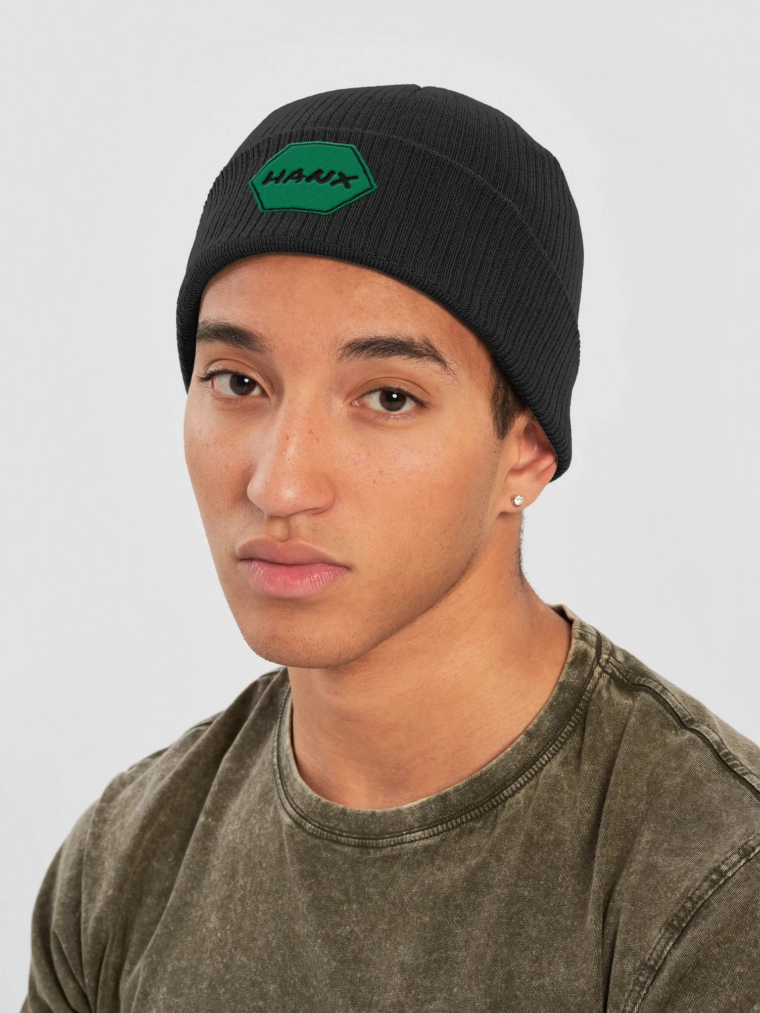 Hanxagon Greenout - Atlantis Organic Ribbed Beanie product image (12)