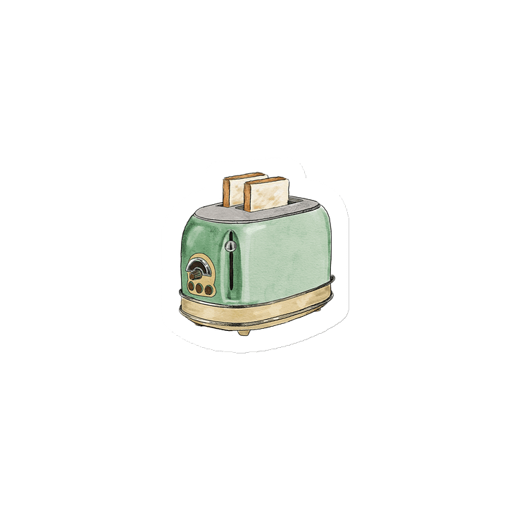 Magnet Retro Toaster product image (2)