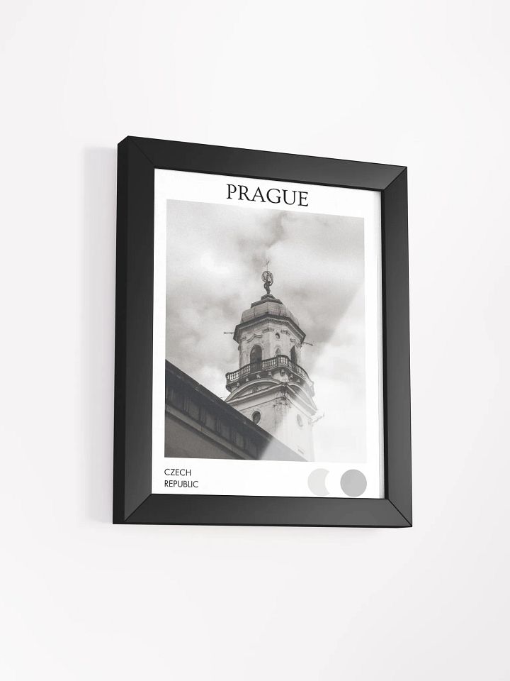 Spires of Prague I - Black & White / Framed product image (2)