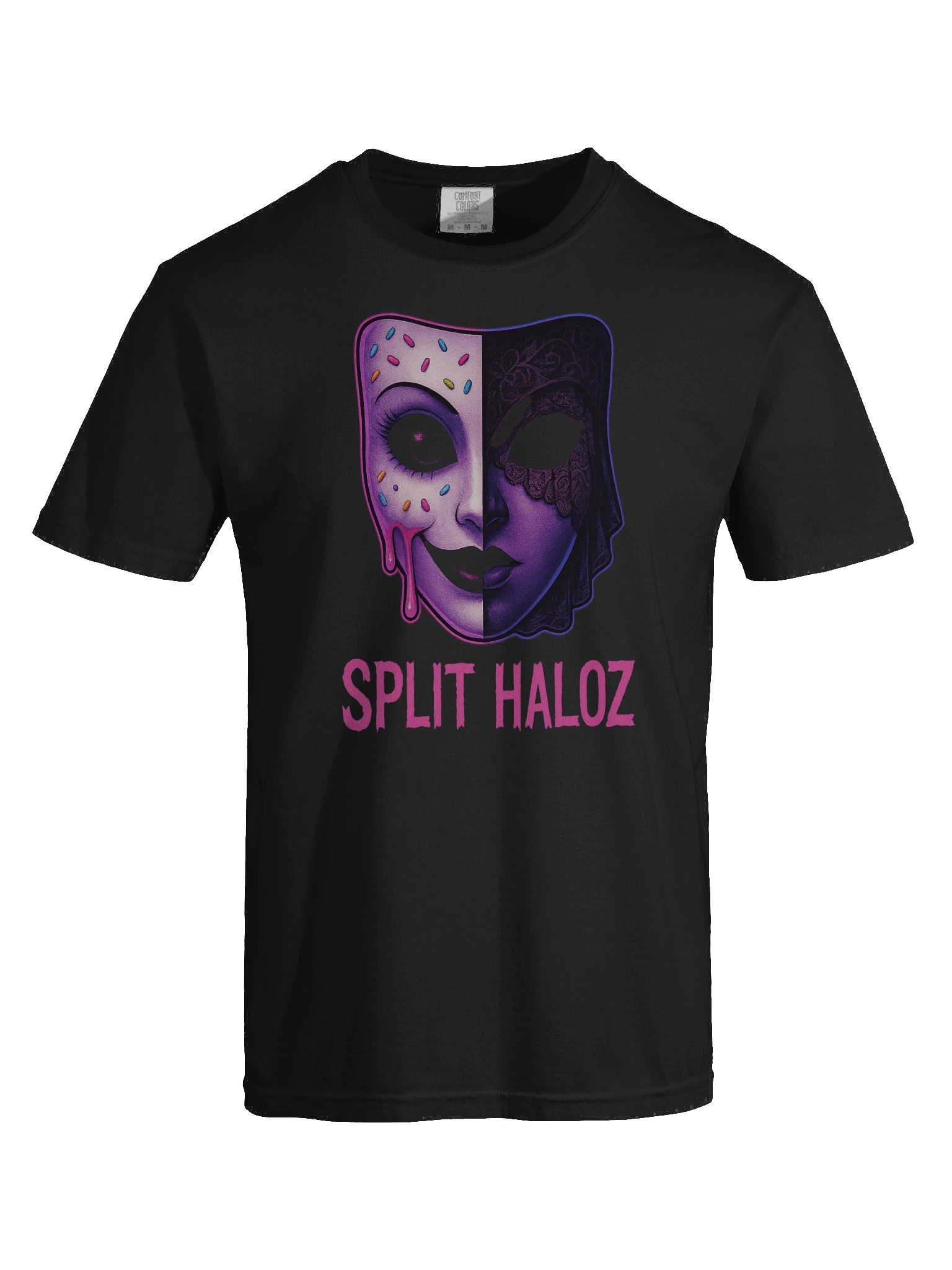 Split Haloz – Masked Identity Tee 🩸🎭 product image (4)