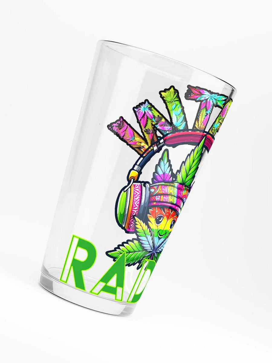 Da Groovy Cannabis Radio Shaker Pint Glass product image (6)