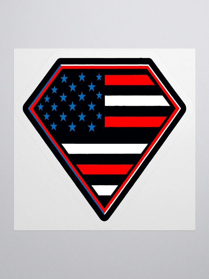 Sticker: Dark MAGA Diamond product image (1)